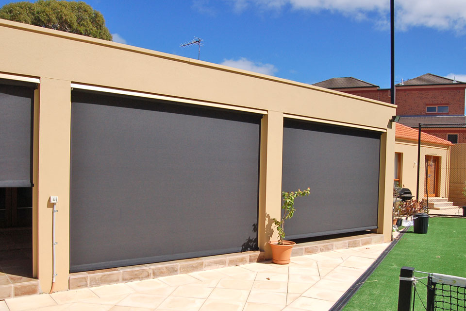 ... patio furniture, amazing black square contemporary fiber patio blinds  stained ideas: WAPSYIR