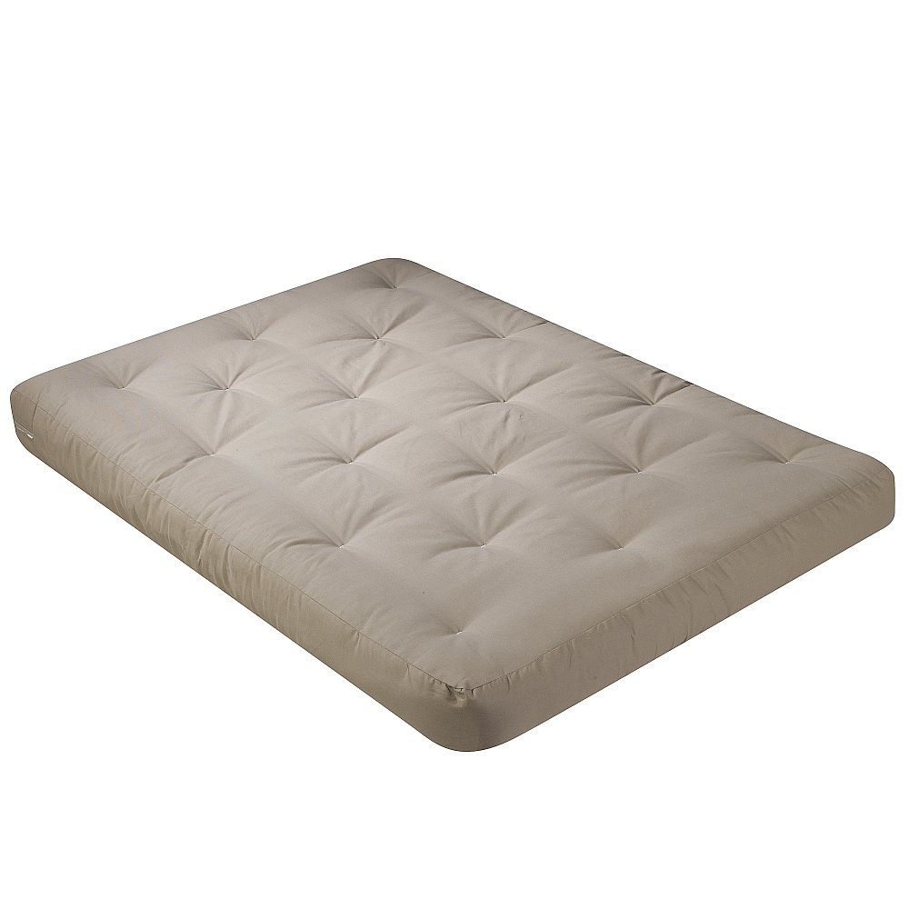 amazon.com: serta cypress double sided innerspring full futon mattress,  khaki, made in QHZSYVE