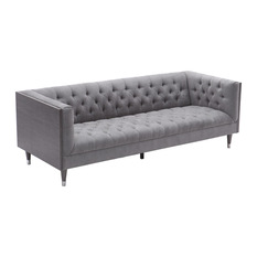 armen living - armen living bellagio contemporary sofa, gray - sofas CXIBUCO