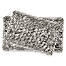 bathroom rugs image of laura ashley® butter chenille bath rugs (set of 2) BONICDJ