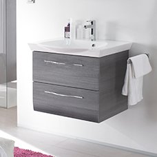 bathroom vanity units small vanity units · wall hung bathroom wash basin and cabinets white black NBZTGLF