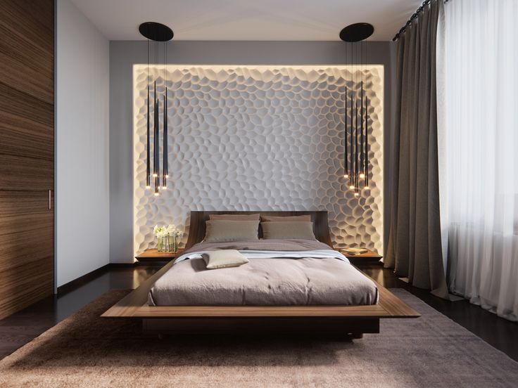 bedroom interior design stunning bedroom lighting design which makes effect floating of the bed QBOQHIM