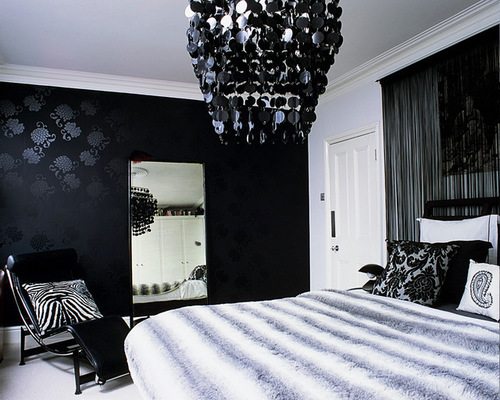 black and white bedroom saveemail IRTJSOD