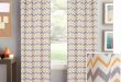 chevron curtains better homes and gardens chevron curtain panel - walmart.com XCZPJTO