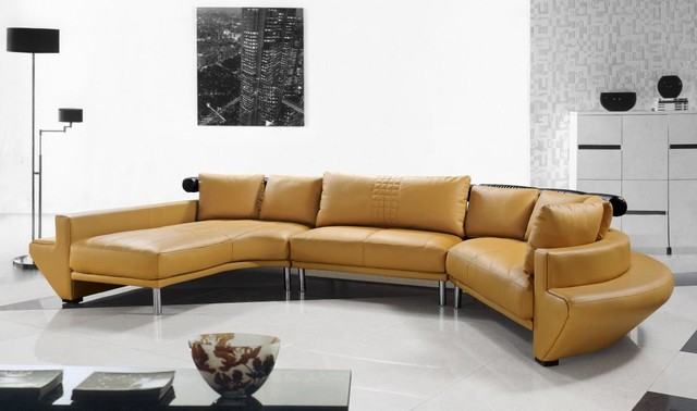 How to increase the beauty of your home with curved sectional sofa