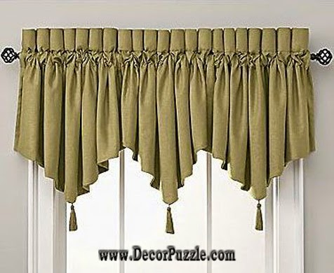 curtain styles diy valance 2017, stylish valance designs and styles for small window KAVXERD