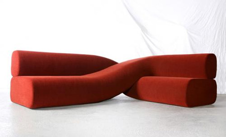 design sofa the twisted sofa DNNXRUS