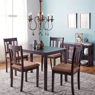 dining room sets simple living stratton 5-piece dining set OQEQGWN