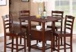 dinner table set 5pc dining set with storage MHDWNTB