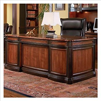 executive desks coaster home office executive desk in two tone warm brown finish AERVFUK