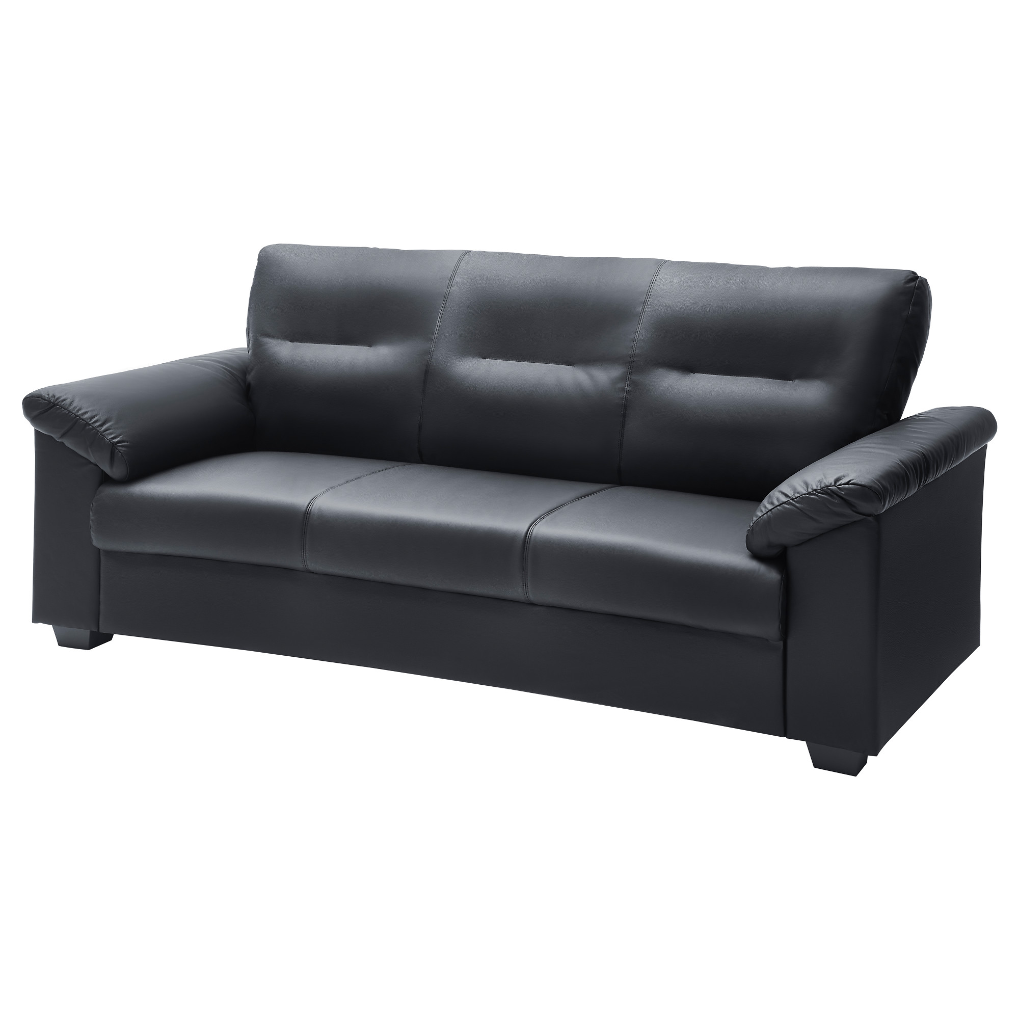 faux leather sofa knislinge sofa - ikea LMZALNV