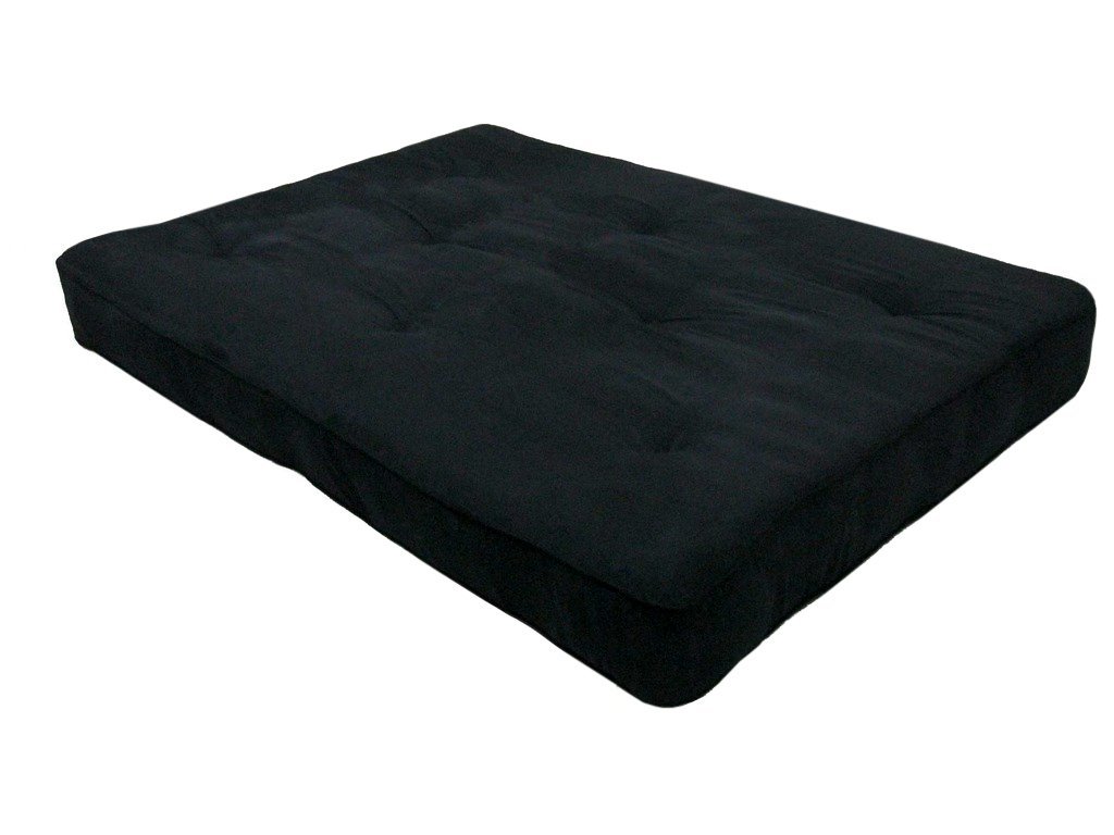 futon mattresses dhp 8-inch independently-encased coil premium futon mattress, full size,  black KIDCCSV