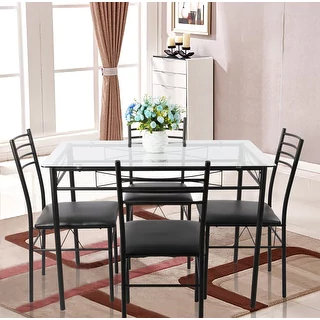 glass dining table glass dining room tables - shop the best brands today - overstock.com KFHJLCC