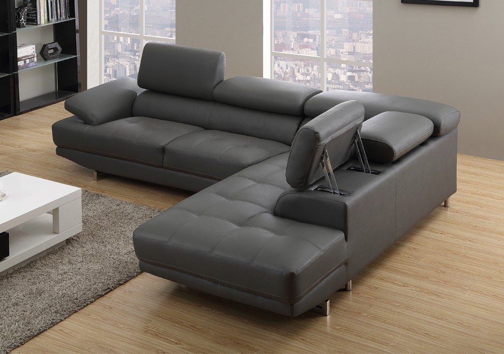 Grey leather sofa ventura right/hand grey leather corner sofas JPHZNYZ