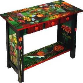 hand painted furniture whimsical painted furniture | ... folk art, whimsical primitives, hand  painted UCDNVVL