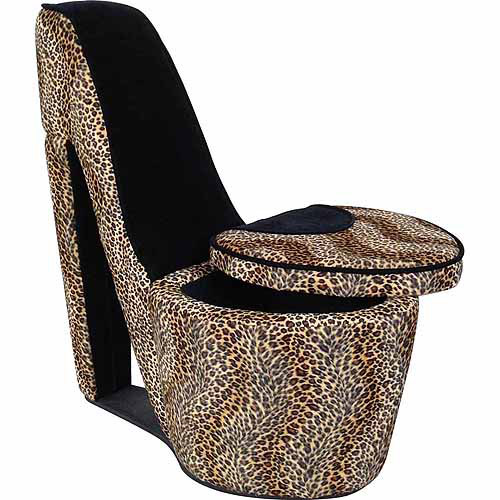 high heel chair high heels storage chair, multiple colors - walmart.com KEBMWMD