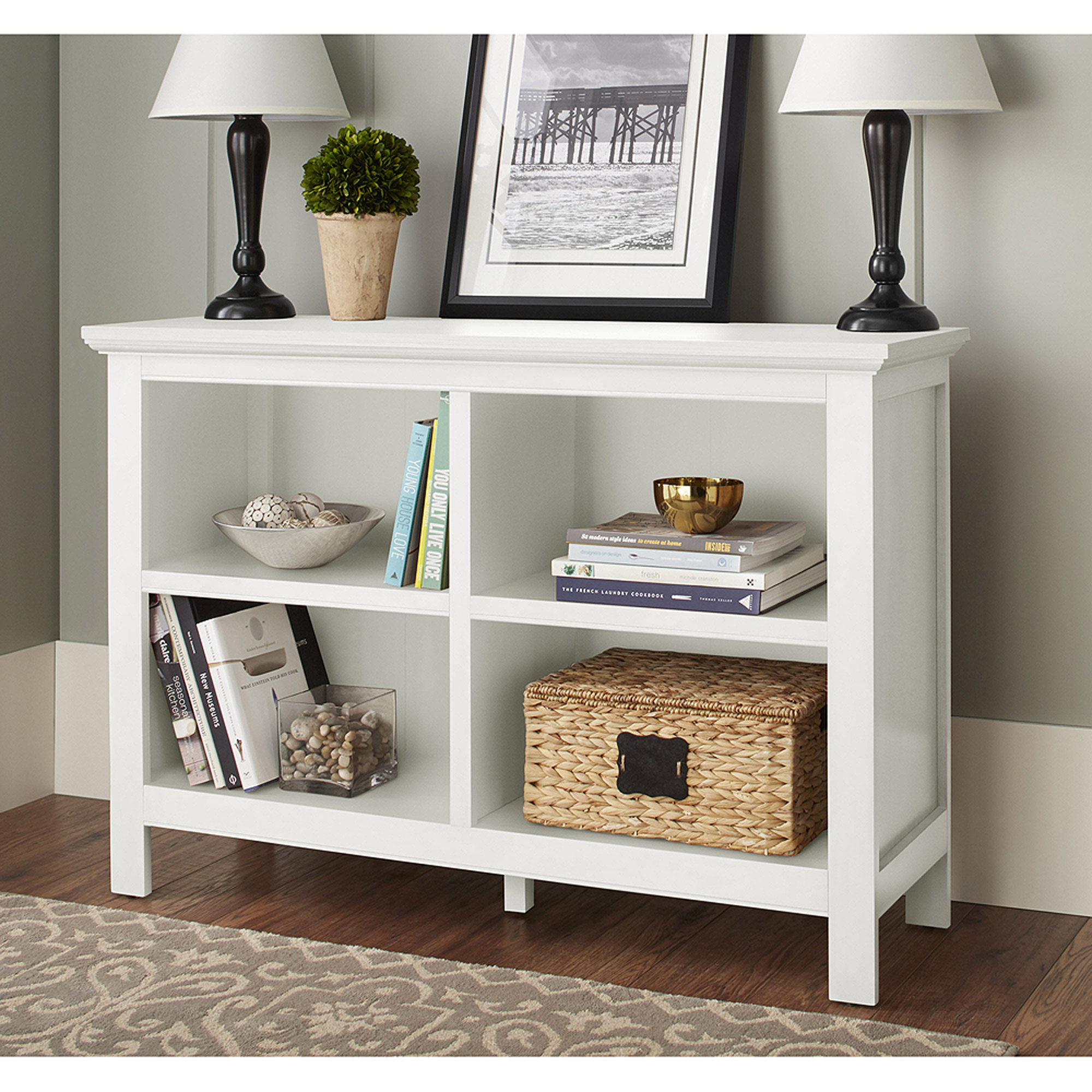 What are the advantages for getting horizontal bookcase