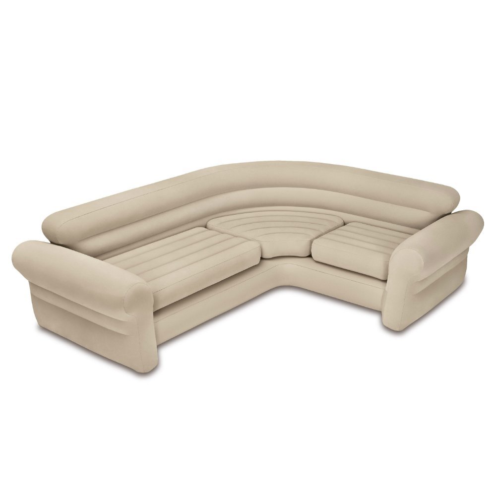inflatable furniture amazon.com: intex inflatable corner sofa, 101 ZQOKYOP