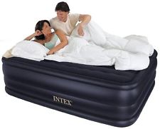 inflatable furniture new intex raised air mattress bed inflatable blow up queen airbed full size CVCVMDO