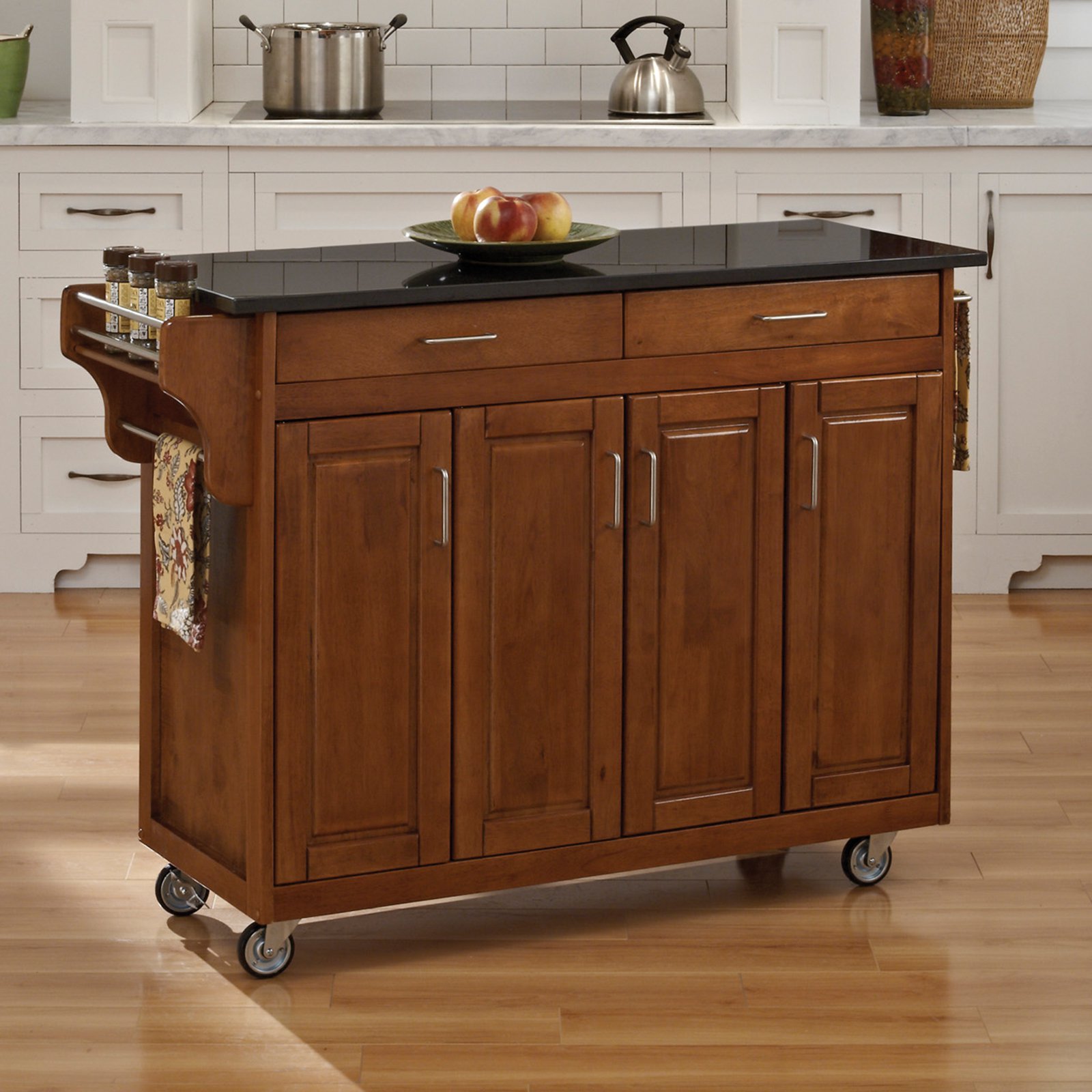 kitchen island cart home styles large create-a-cart kitchen island - kitchen islands and carts  at OGJHVCS