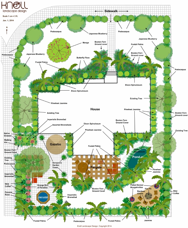landscape designs miami landscape design tropical pond fire pit ELVEIRC