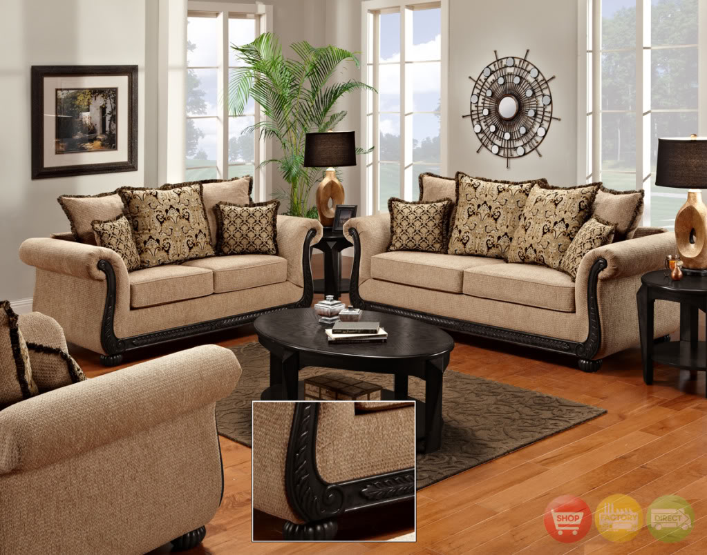 Get yourself a complete chic living room furniture set