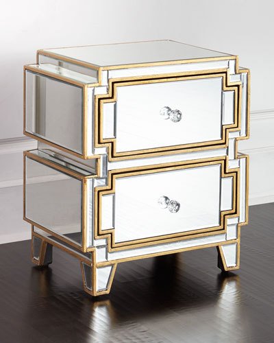 mirrored furniture willow mirrored chest OGBMLAY
