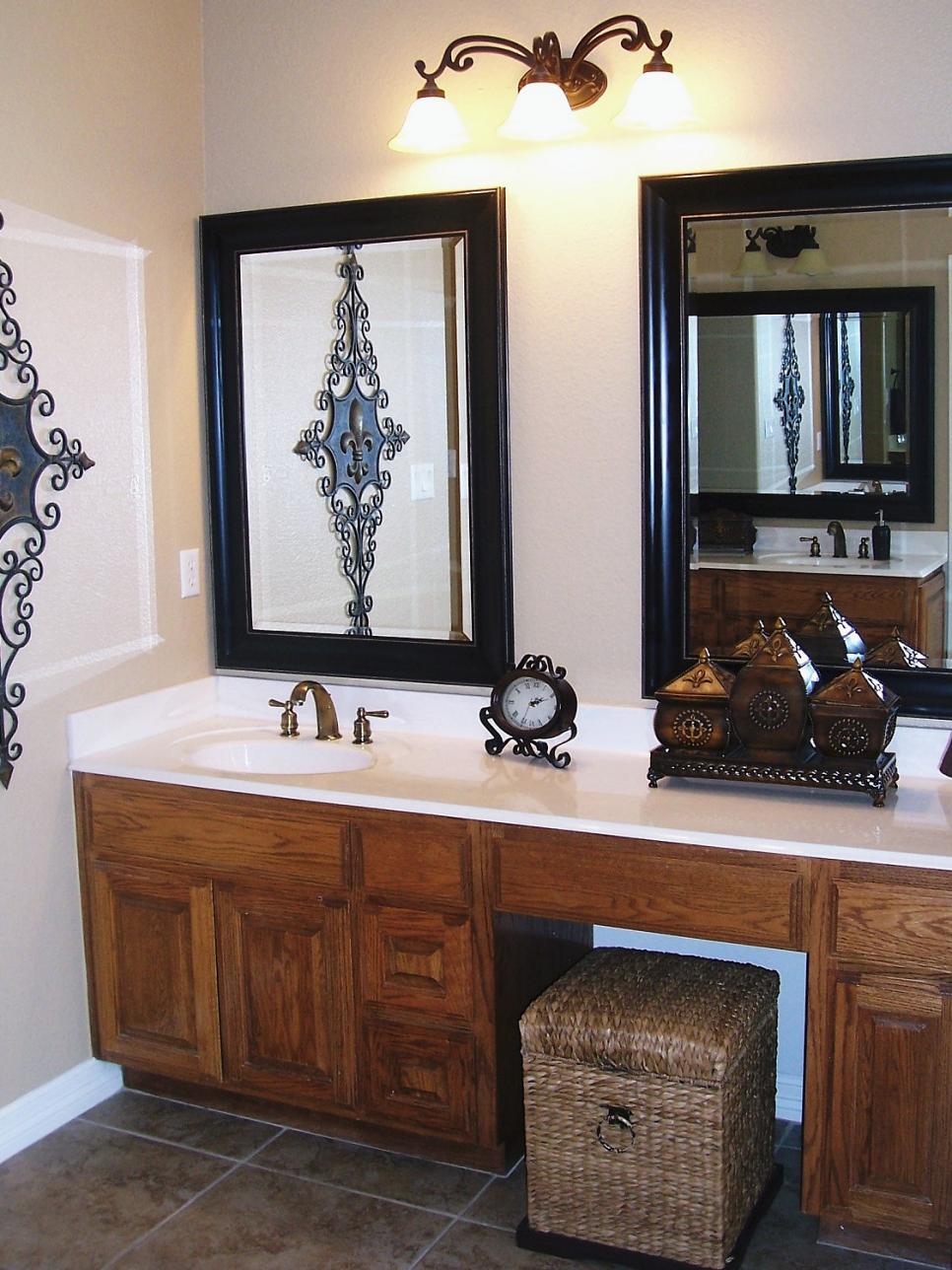 mirrors for bathrooms 10 beautiful bathroom mirrors | hgtv LZYDAJG