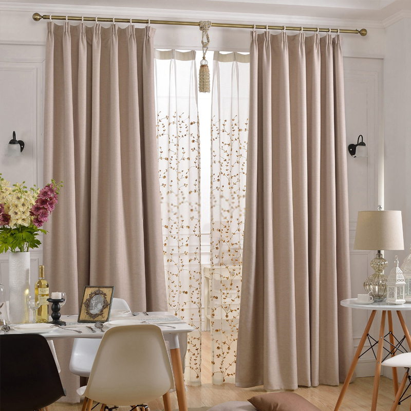 modern curtains thermal blackout curtains of eco-friendly and soundproof styles VHPAMYC