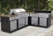 modular outdoor kitchens shop master forge corner modular outdoor kitchen set at loweu0027s canada. find NJFHKHW