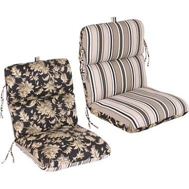 patio chair cushions replacement patio chair cushion - fallenton coal/armona jet VJLUBAJ