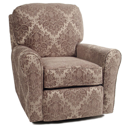 pewter bliss cottage glider recliner FRZFFSC