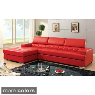 red sectional sofa red sectional sofas - shop the best brands today - overstock.com RPEABRV