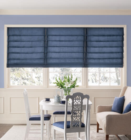 roman shades bali® tailored roman shade in dover rainy afternoon and drapery in bavaria FYMECCS