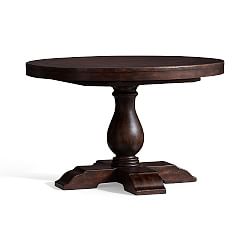 round dining tables lorraine pedestal table, hewn oak $1,999 special $1,499 JKSJFZX
