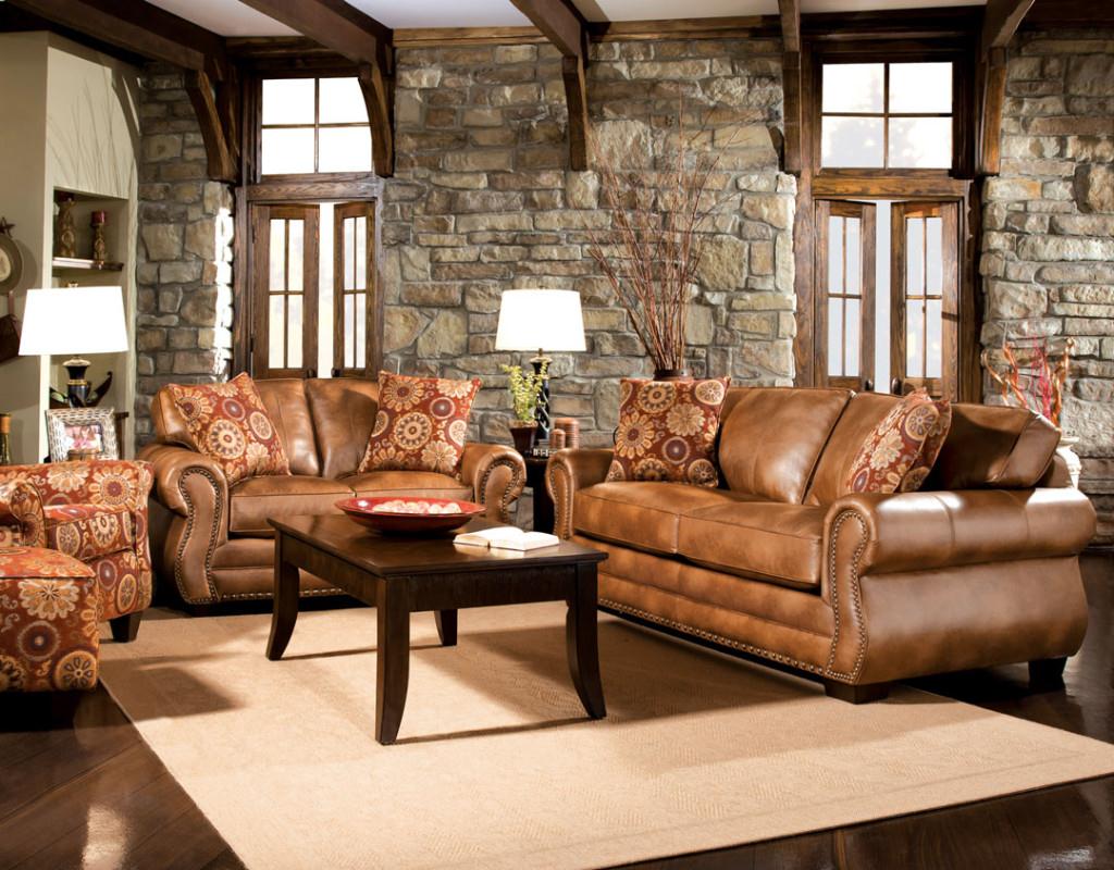 Know about the rustic living room furniture