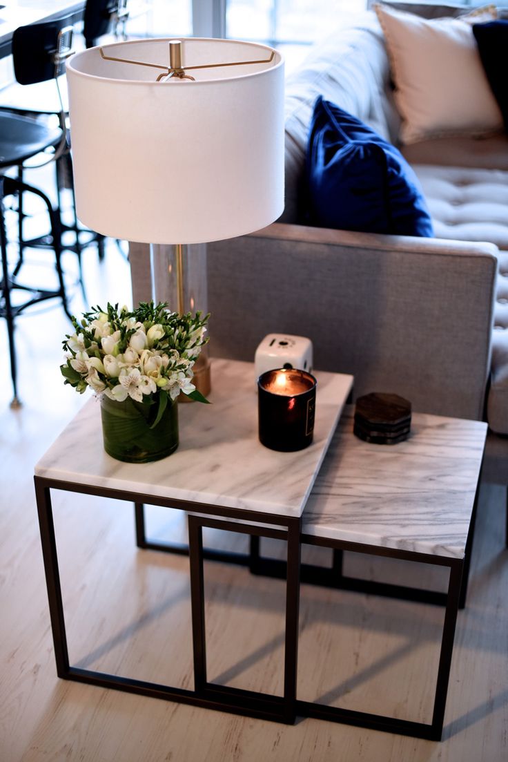 side tables for living room not your standard home with kayla seah | west elm · modern living CPRZKOZ