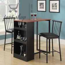 small kitchen table set for 2 3-piece counter height dining set with storage IPETJVW