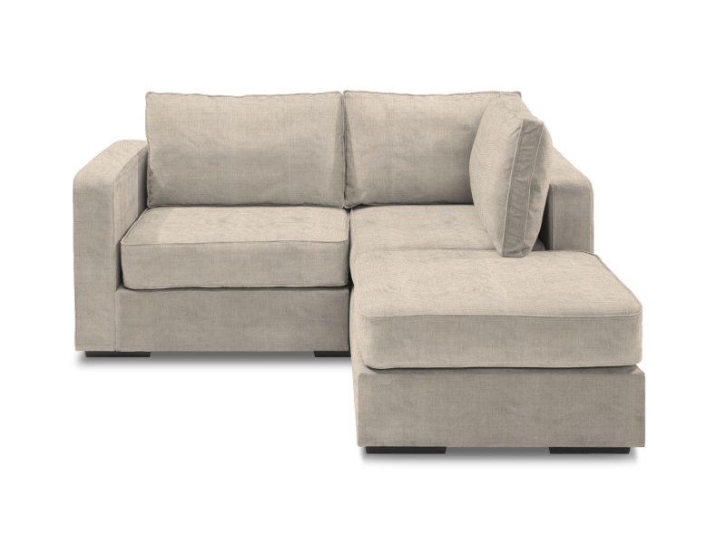 small sectional sofas small chaise sectional with tan tweed covers - this is exactly what i XJREVSU