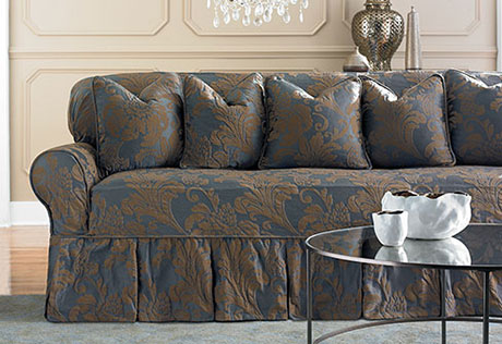 sofa cover view details u003e · two toned matelasse damask JLWJBOS