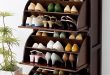 solid wood rotating shoe rack tipping shoe shoe shoe storage cabinet hall WBGCCGN