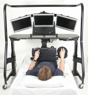 the bed desk is a very effective way to get your work done MKEEYED