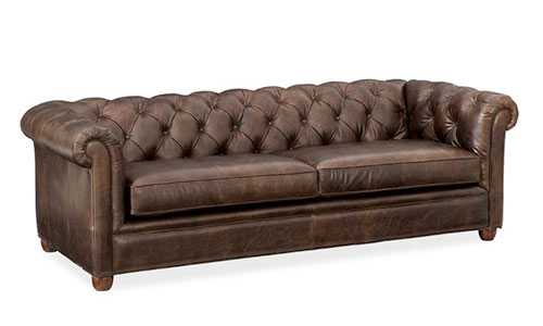 tufted leather sofa chesterfield leather sofa 9 of 13 MVCSJJP