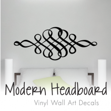 vinyl wall art floral headboards · modern headboards ... AMJOKDR