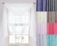 voile curtains voile scarves 3m or 5m lengths ~ net curtains swags u0026 scarf voile VYLOZTO