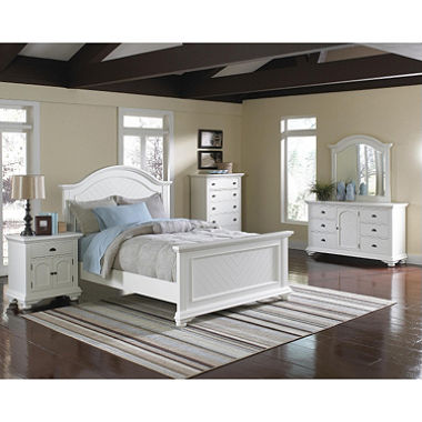 white bedroom sets addison white bedroom set (choose size) - samu0027s club FUIBMKX