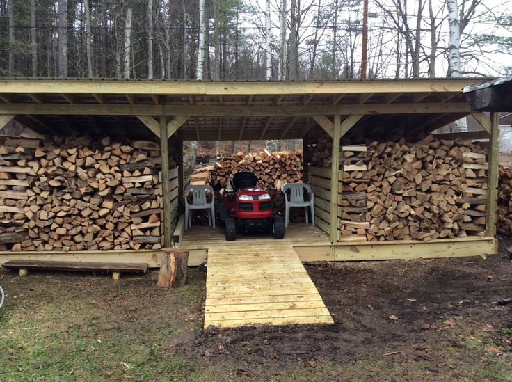 wood shed firewood u0026 lawn equipment storage AOFXRFM
