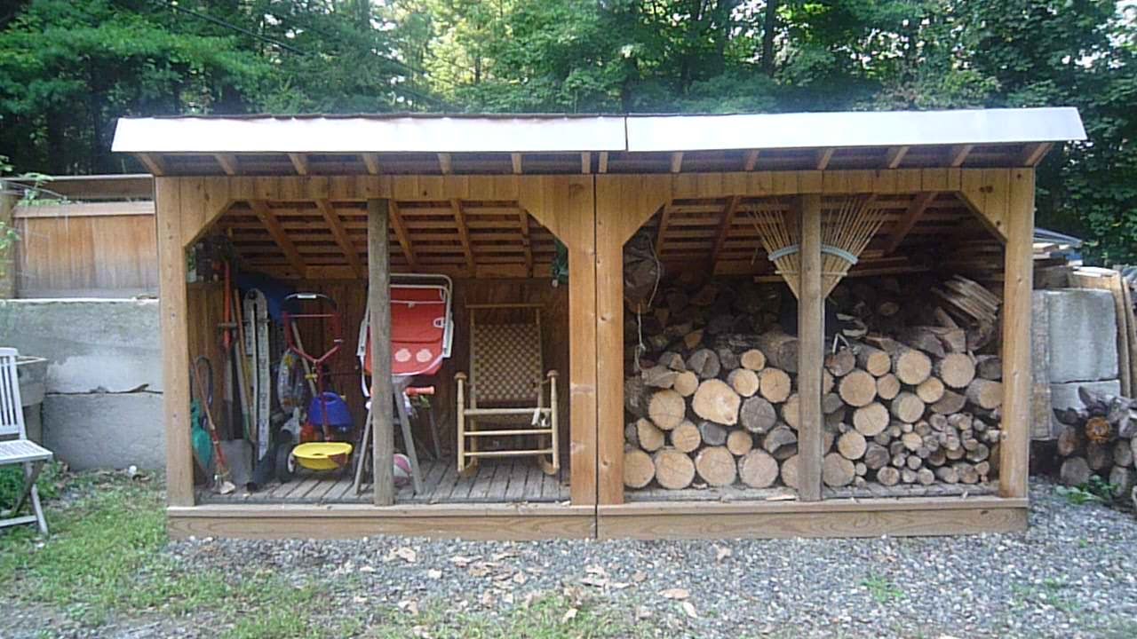 wood shed | wood shed building kits - youtube PZRFTZG