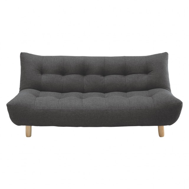 3 seater sofa beds kota charcoal fabric 3 seater sofa bed | buy now at habitat uk MDWNMQT