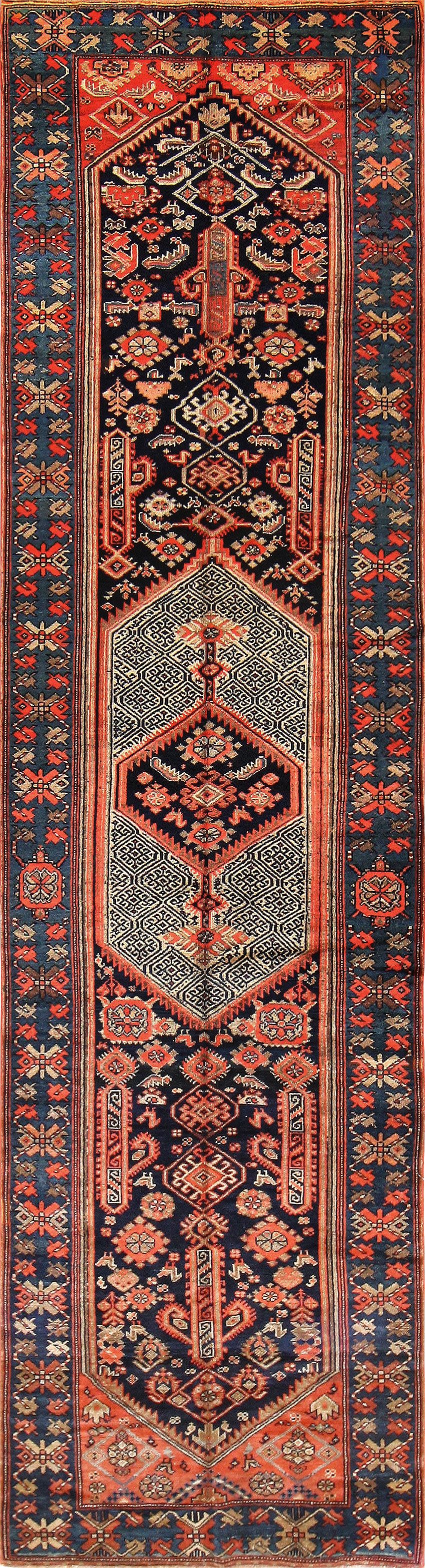 antique persian malayer runner rug 50352 nazmiyal BYZSFDM
